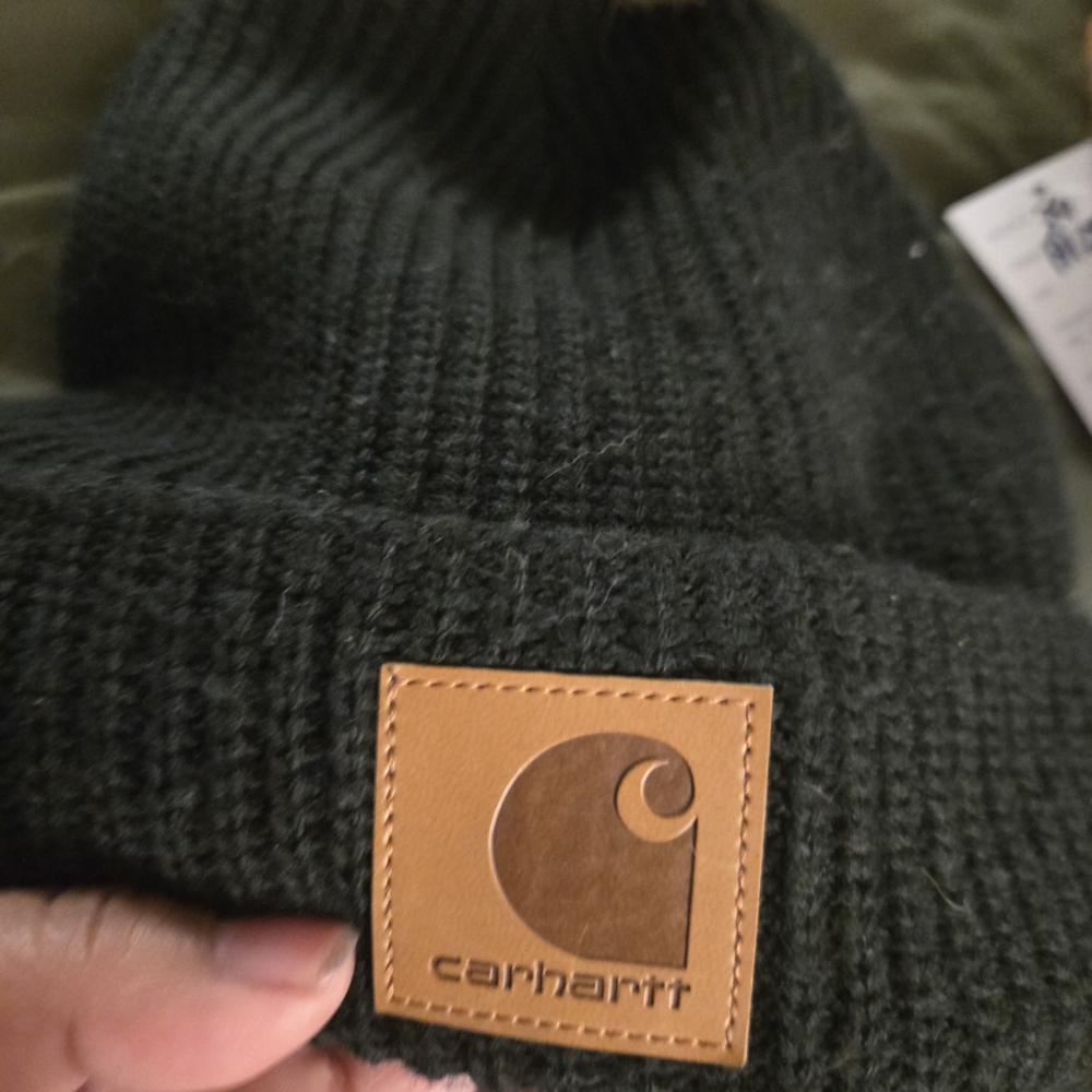Carhartt Black Knit Beanie